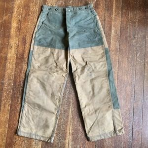 Vintage Filson Double Tin Hunting Pants 32 Waist